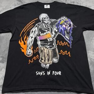 Phoenix Suns TShirt Mens Xl Black Warren Lotas Suns In Four 13 Nba Streetwear